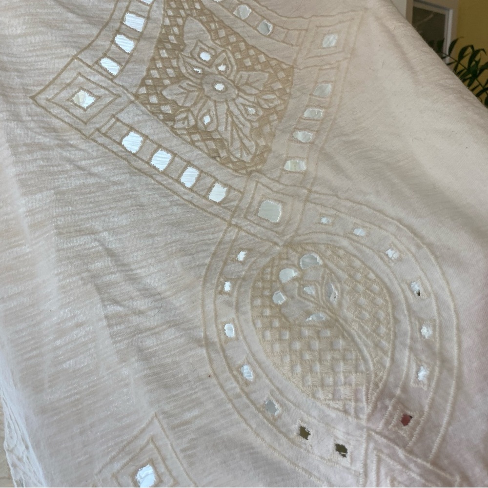 Free People | Off-shoulder Eyelet Top - Picture 3 of 5
